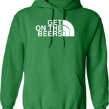 Get Old Car Racing Hoodie - Retro Graphic Pullover Hoodie for Men & Women - Green