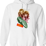 Get Outta My Pub Hoodie - Retro Graphic Pullover Hoodie for Men & Women - White