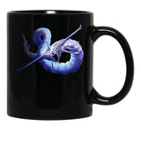 Ghost Leviathan Black Coffee Mug, Gift Coffee Mug - Black