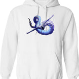Ghost Leviathan Graphic Pullover Hoodie - White