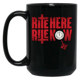 Ghost – Rite Here Rite Now Title Black Coffee Mug, Gift Coffee Mug - Black