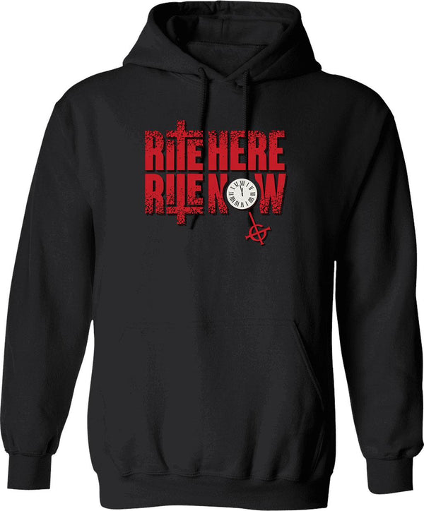 Ghost – Rite Here Rite Now Title Graphic Pullover Hoodie - Black