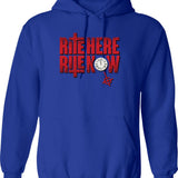 Ghost – Rite Here Rite Now Title Graphic Pullover Hoodie - Blue