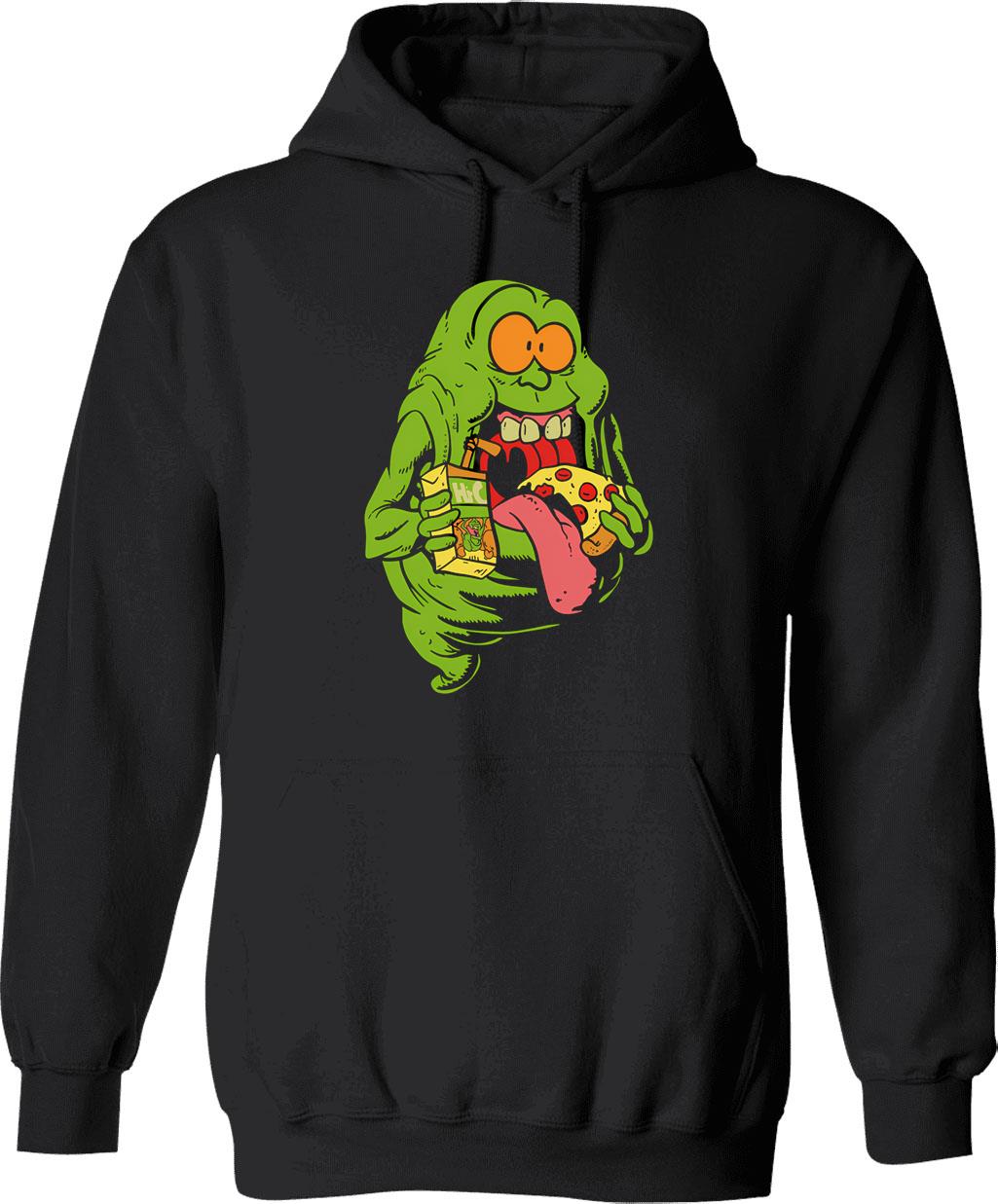 Gffy Guffy Clothing Brand White Outline Transparent Design Logo From Los Santos San Andreas Hoodie - Black