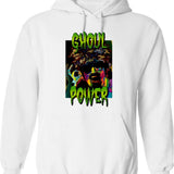 Ghostbusters's Hoodie - Retro Graphic Pullover Hoodie for Men & Women - White