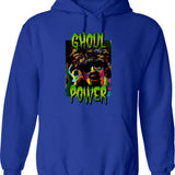 Ghostbusters's Hoodie - Retro Graphic Pullover Hoodie for Men & Women - Blue
