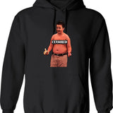 Gibby Graphic Pullover Hoodie - Black