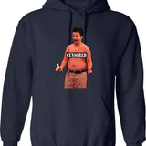 Gibby Graphic Pullover Hoodie - Navy