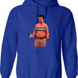 Gibby Graphic Pullover Hoodie - Blue