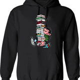 Gift For Everyone Nein Animal Doch Ohhh Vintage Photograp Hoodie - Black