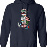 Gift For Everyone Nein Animal Doch Ohhh Vintage Photograp Hoodie - Navy