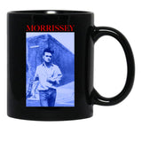 Gift Idea Morrissey Silkscreened 1992 North American Tour Gift for Birthday Black Coffee Mug, Gift Coffee Mug - Black