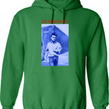 Gift Idea Morrissey Silkscreened 1992 North American Tour Gift for Birthday Graphic Pullover Hoodie - Green