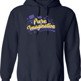 Gift Idea Louis De Long Beautiful Model Sleeve Funes Light Blue Vintage Retro Hoodie - Navy