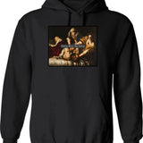 Girls Love My Swag (1) Hoodie - Retro Graphic Pullover Hoodie for Men & Women - Black