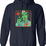 Give Blood Play Rugby Funny Rugby Sayings Hoodie - Navy