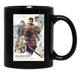 Gladiator Movie Black Coffee Mug, Gift Coffee Mug - Black