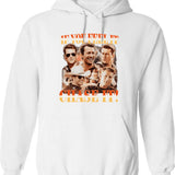 Glad I Got The Extended Warranty On My Liver Funny Vintage Hoodie - White