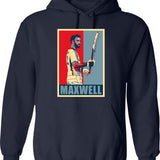 Glen Powell - If You Feel It Chase It Funny Hoodie - Navy