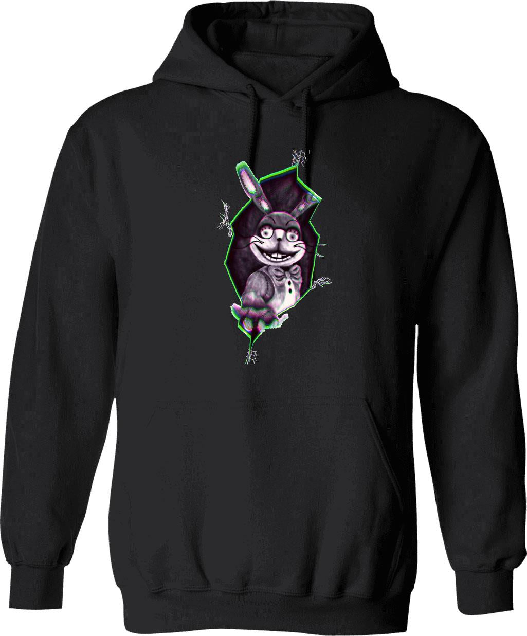Glitchtrap Graphic Pullover Hoodie - Black