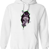Glitchtrap Graphic Pullover Hoodie - White