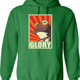 Glory Fantasy Rainwing Darkstalker Wings Of Fire Shirt Wings Fire Dragon Nightwing Icewing Cute Gifts Hoodie - Green