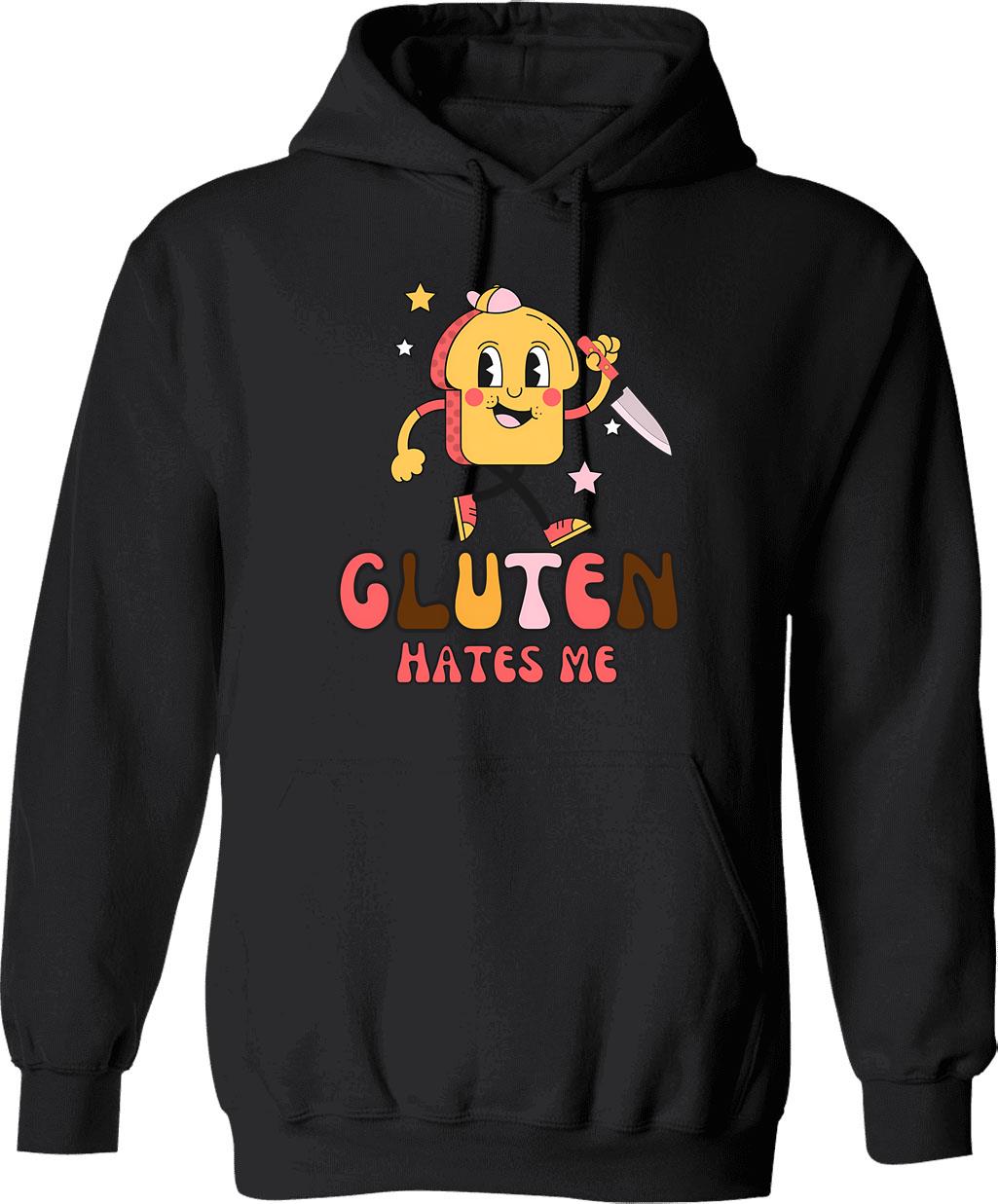 Glory Vintage Hoodie - Retro Graphic Cosy Pullover - Black