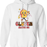 Glory Vintage Hoodie - Retro Graphic Cosy Pullover - White