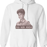 Gnome Mercy Ak47 Hoodie - Retro Graphic Pullover Hoodie for Men & Women - White