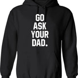 Go Ask Alice Hoodie - Retro Graphic Pullover Hoodie for Men & Women - Black