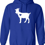 Go To Hell Hoodie - Retro Graphic Pullover Hoodie for Men & Women - Blue