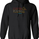 Goat Dad Like A Regular Dad But Cooler - Retro Vintage Funny Goat Dad Gift Hoodie - Black