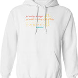 Goat Dad Like A Regular Dad But Cooler - Retro Vintage Funny Goat Dad Gift Hoodie - White