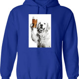 Golden Retriever Art Golden Retriever Love Golden Retriever Mama Golden Retriever Owner Golden Retriever Hoodie - Blue