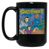 Goldfinger Band Classic Black Coffee Mug, Gift Coffee Mug - Black