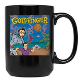 Goldfinger Band Classic Black Coffee Mug, Gift Coffee Mug