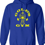 Gold's Gym Logo Graphic Pullover Hoodie - Blue