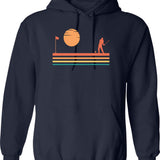 Golf My Retirement Plan Is On Course Vintage Golfer Golfing Lover Funny Gift For Men Women Hoodie - Navy