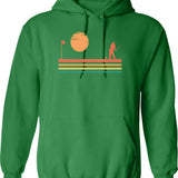 Golf My Retirement Plan Is On Course Vintage Golfer Golfing Lover Funny Gift For Men Women Hoodie - Green