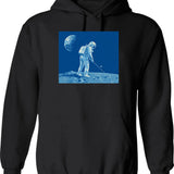 Golf Retro Vintage Cute Golf Lover Golf Players Gift Idea Hoodie - Black