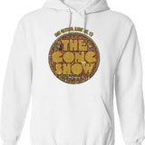 Gong Show Graphic Pullover Hoodie - White
