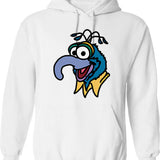 Golly What A Day Hoodie - Retro Graphic Pullover Hoodie for Men & Women - White
