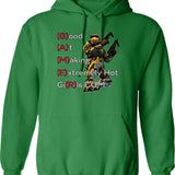 Gonzo Hoodie - Retro Graphic Pullover Hoodie for Men & Women - Green