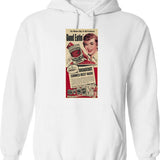 Good Doctor Healty Classic Hoodie - Retro Graphic Pullover Hoodie for Men & Women - White