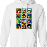 Good Poo No Wipe One Piss No Sex Small Wank Big Cum Essential Hoodie - White