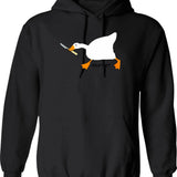 Goondocks - 1985 Hoodie - Retro Graphic Pullover Hoodie for Men & Women - Black