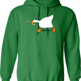 Goondocks - 1985 Hoodie - Retro Graphic Pullover Hoodie for Men & Women - Green