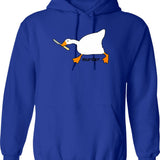 Goondocks - 1985 Hoodie - Retro Graphic Pullover Hoodie for Men & Women - Blue