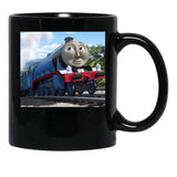 Gordon From Thomas The Tank Engine Black Coffee Mug, Gift Coffee Mug - Black