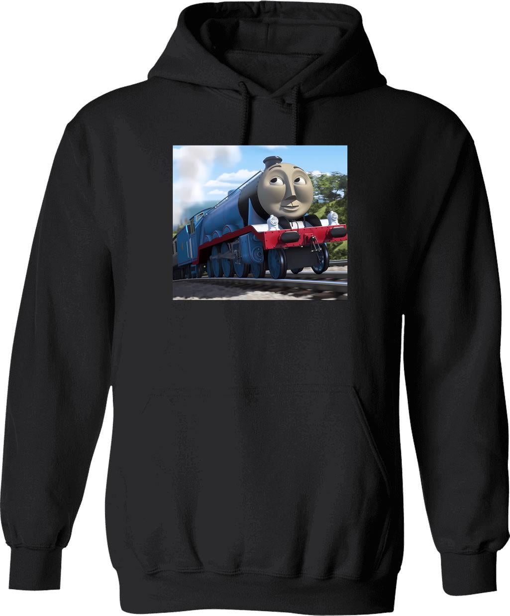 Gordon From Thomas The Tank Engine Graphic Pullover Hoodie - Black